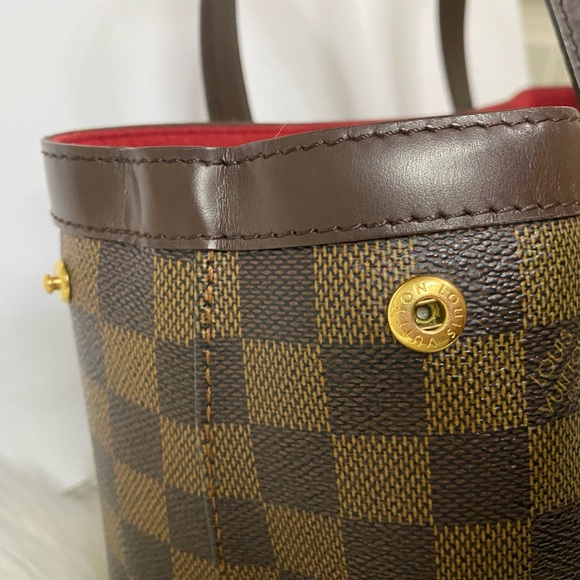 Pre Loved Louis Vuitton Hampstead MM Damier Ebene - Picture 6 of 16